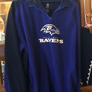 Official Ravens gear! Pull over sweatshirt.